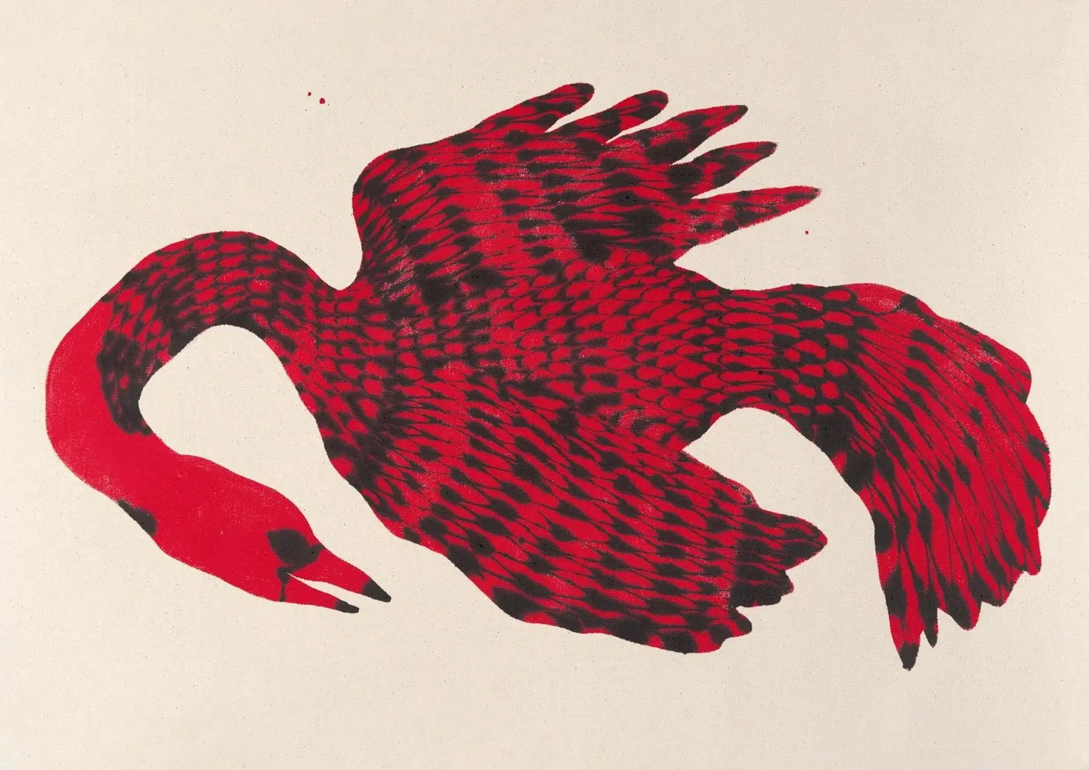 Bird In Red
