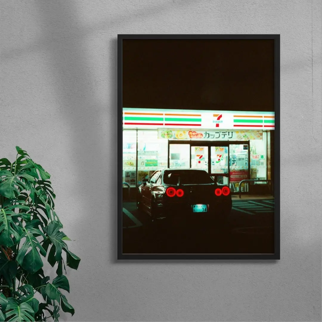 Nissan R34 GTR x 7eleven