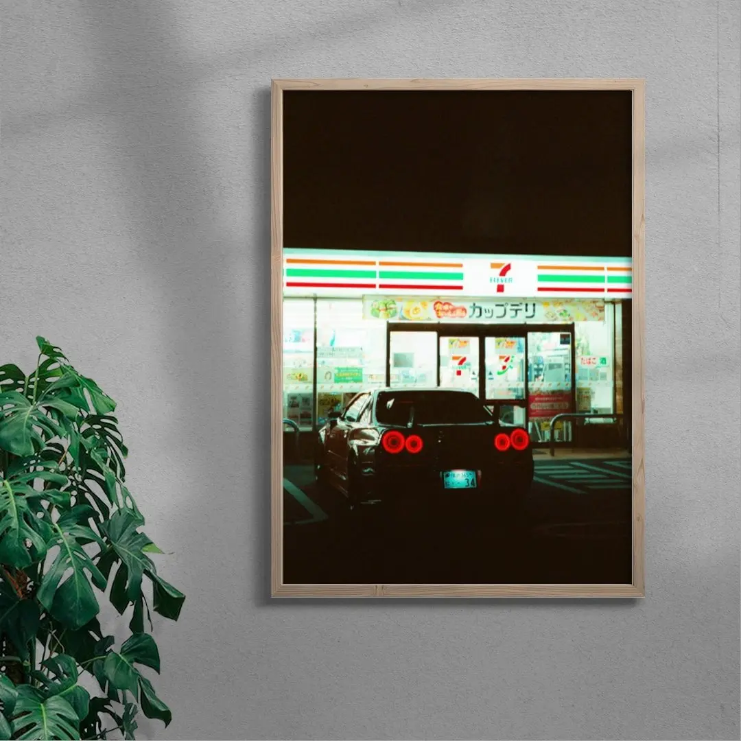 Nissan R34 GTR x 7eleven