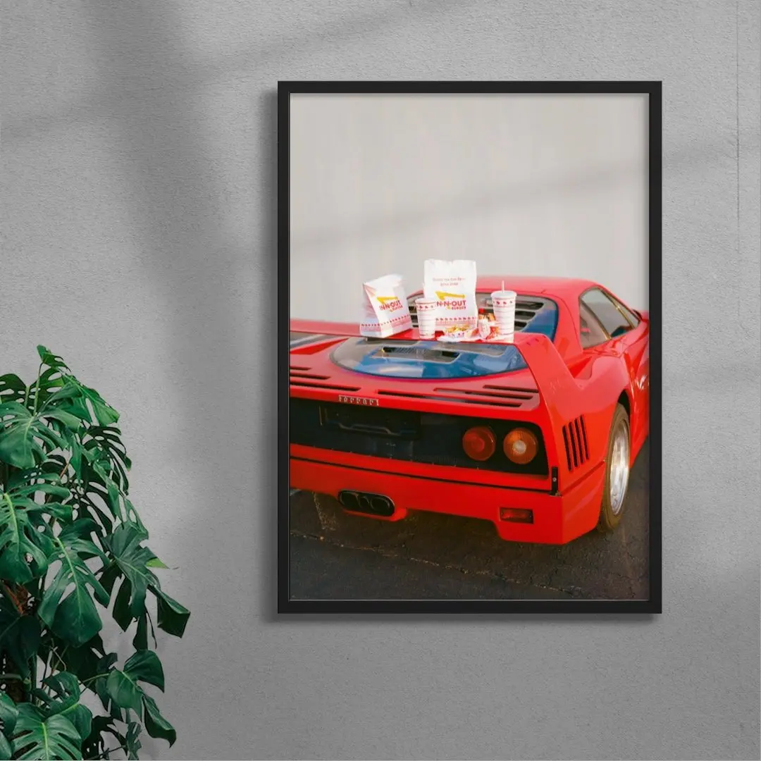 Ferrari F40 x In N Out
