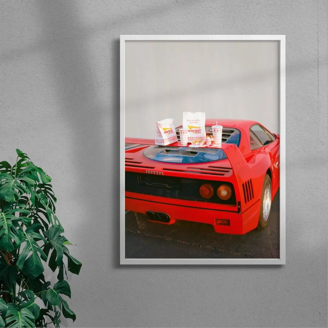 Ferrari F40 x In N Out
