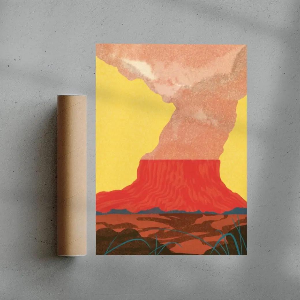 Red Volcano
