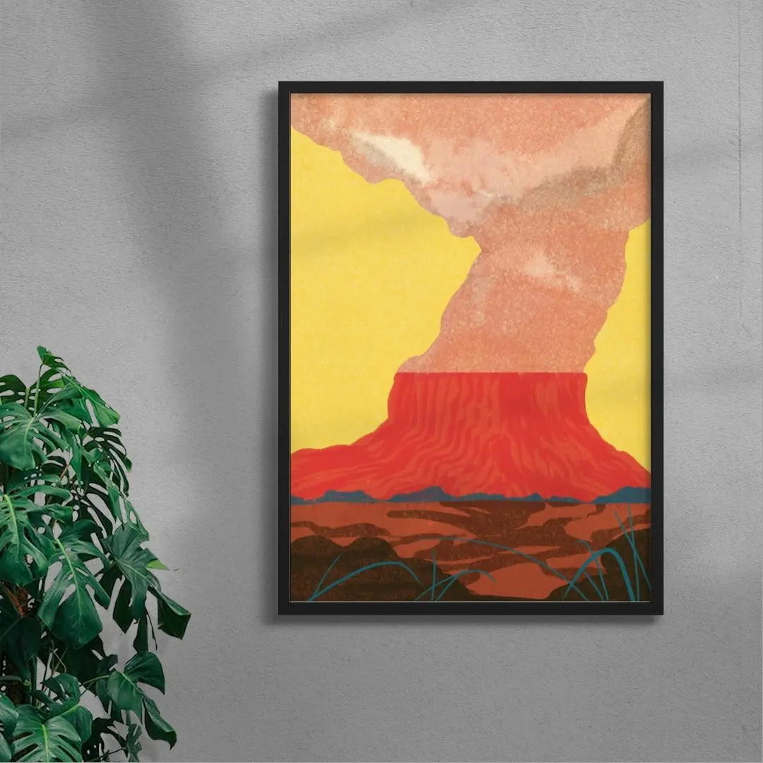 Red Volcano
