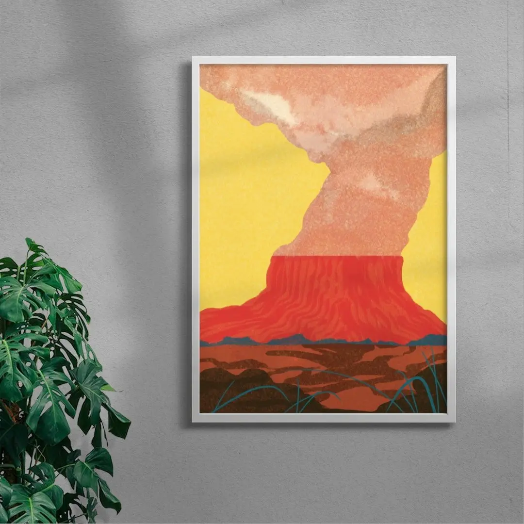 Red Volcano