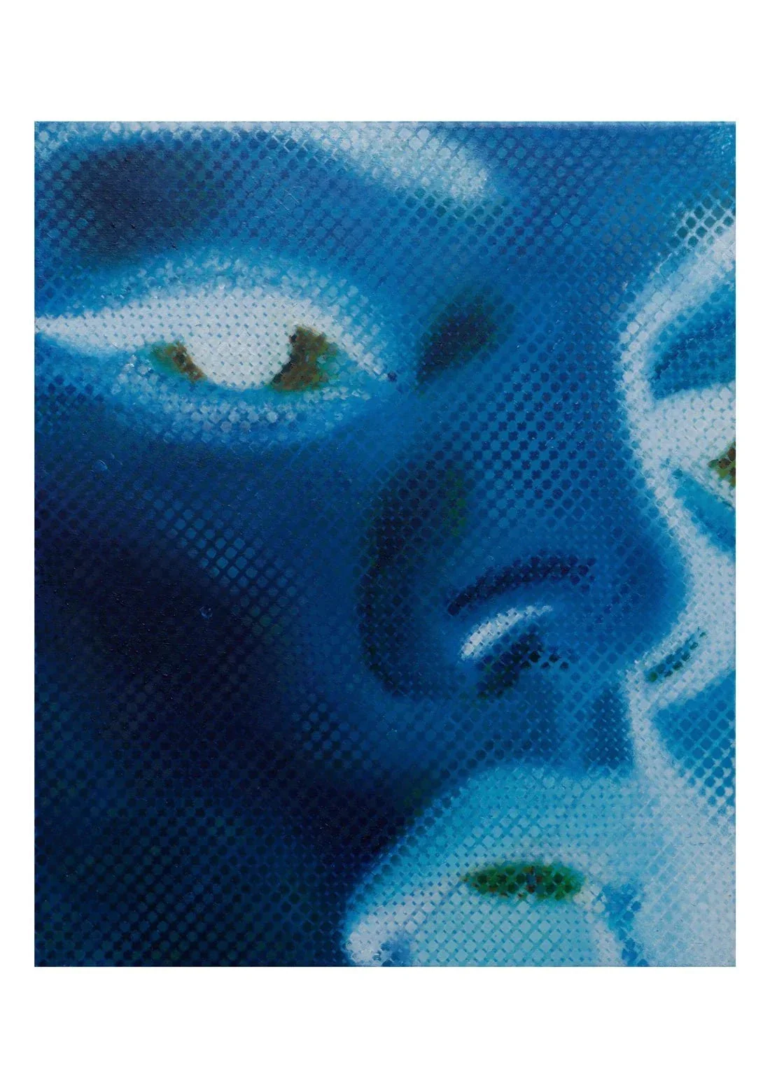 Portrait Study in negative