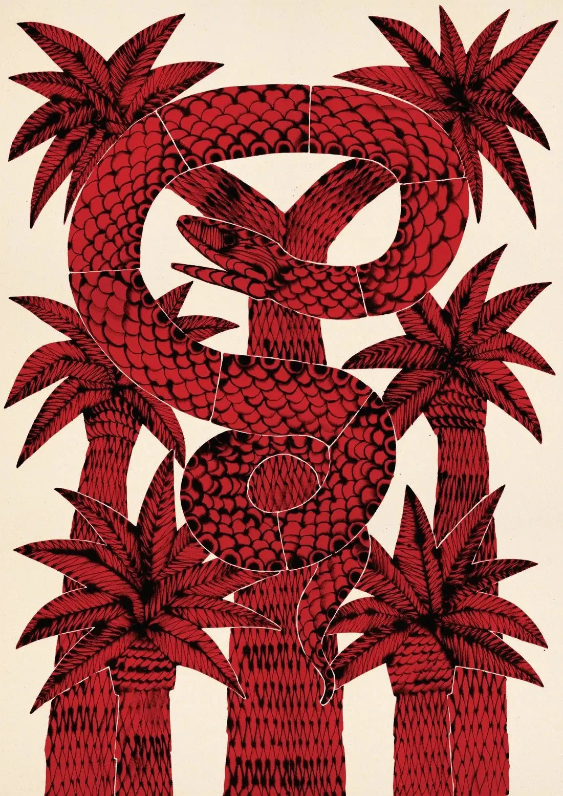 Snake In Trees