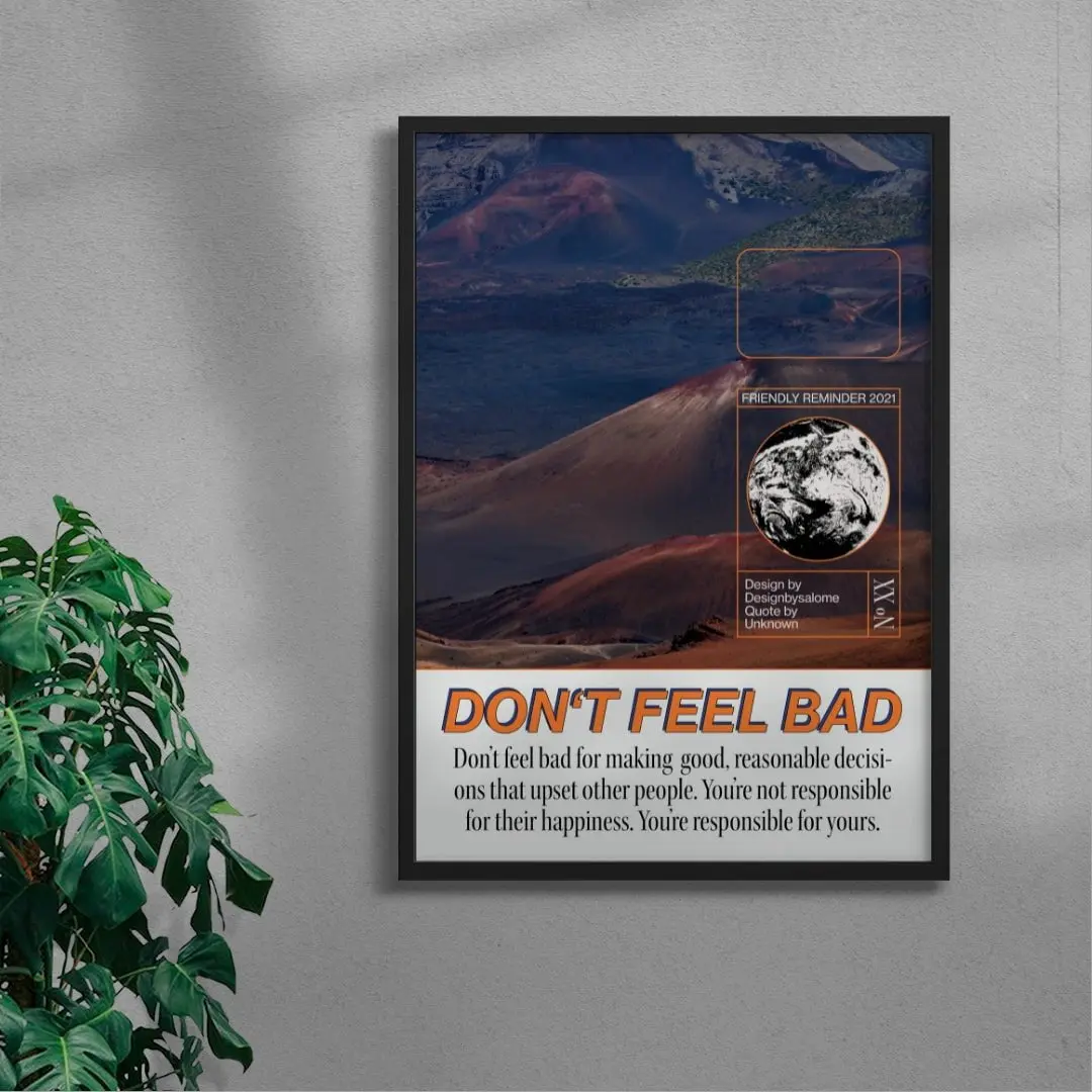 Don't feel bad