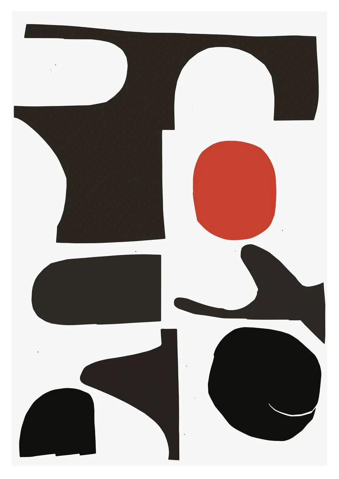 Red Sun Print
