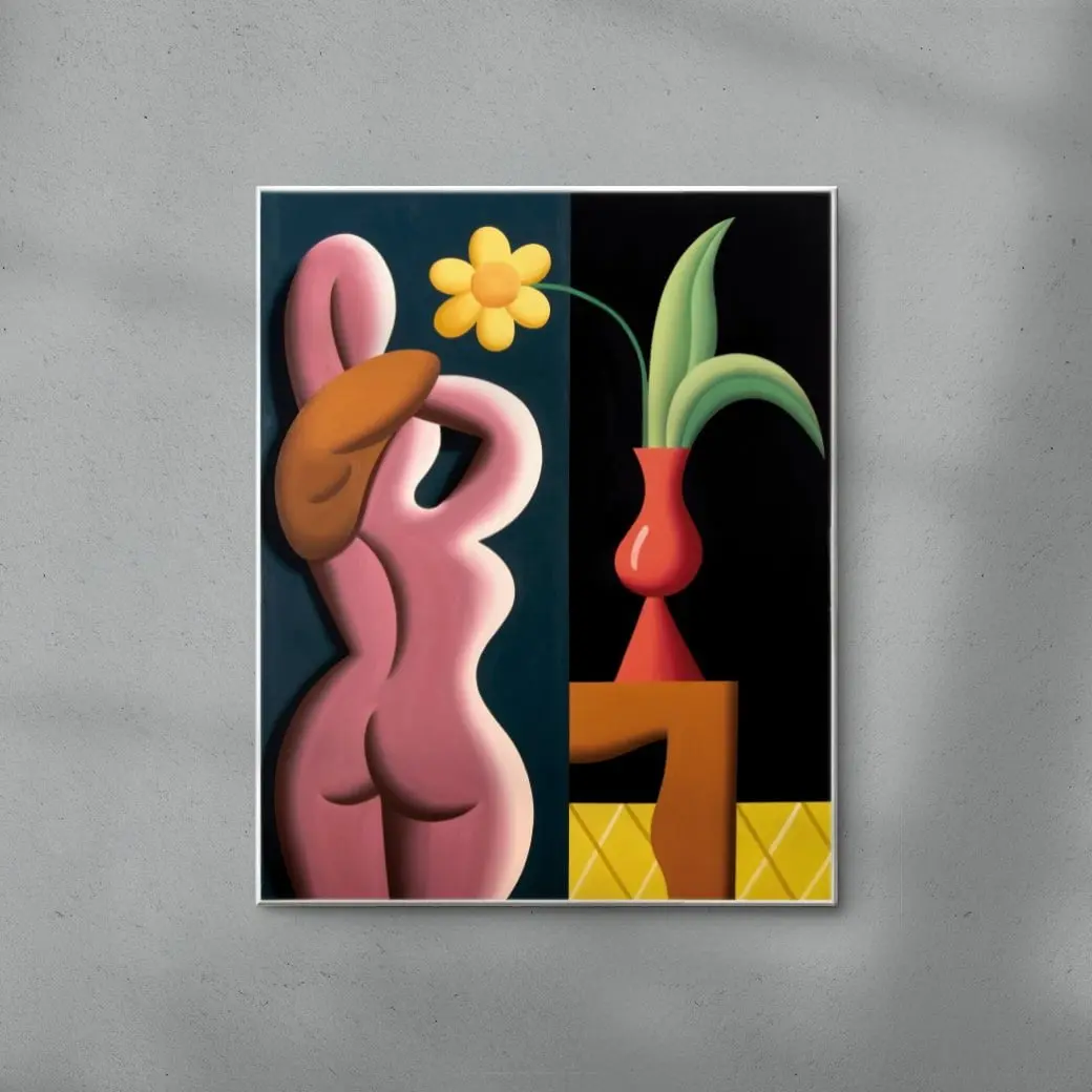 Nude And A Vase