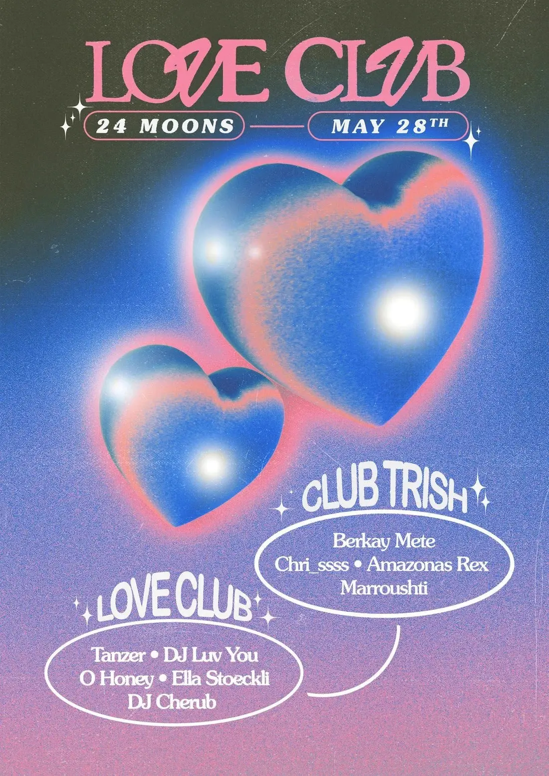 Love Club at 24 Moons