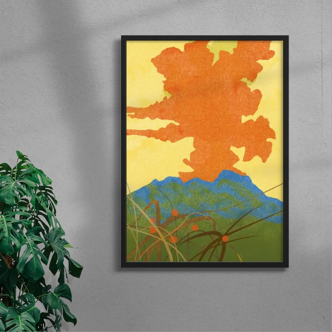 Orange Volcano