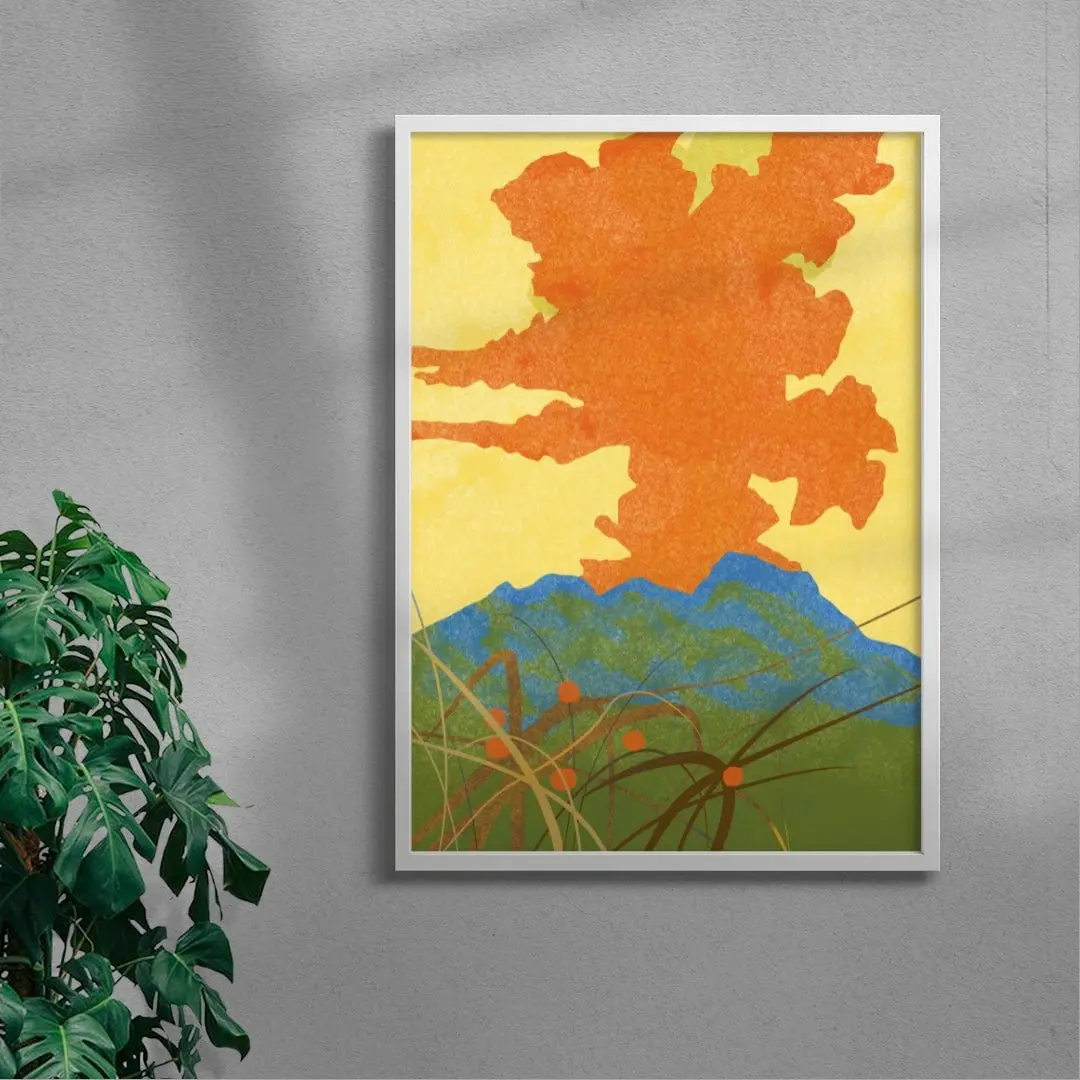Orange Volcano
