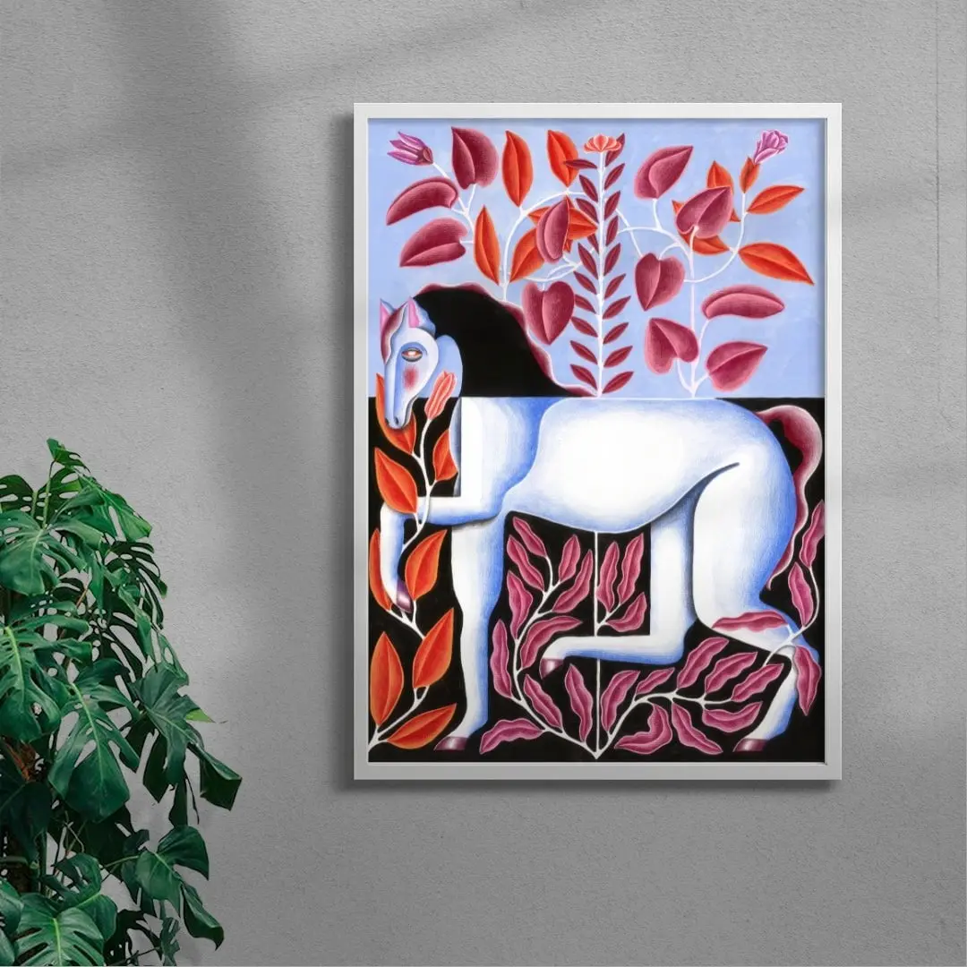 Baby Blue Horse