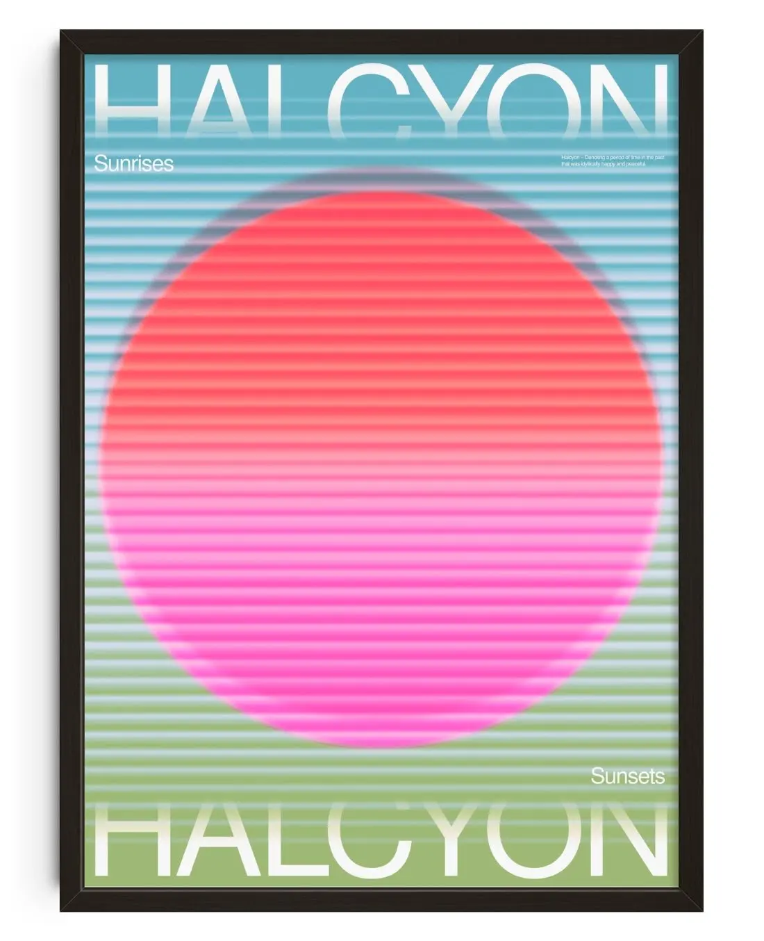 Halcyon days (daze)