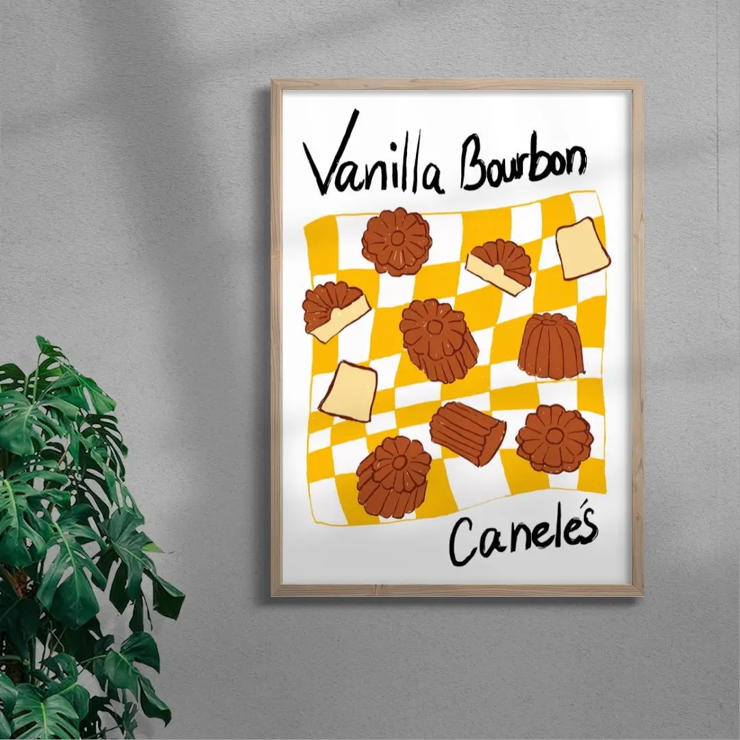 Vanilla Bourbon Caneles