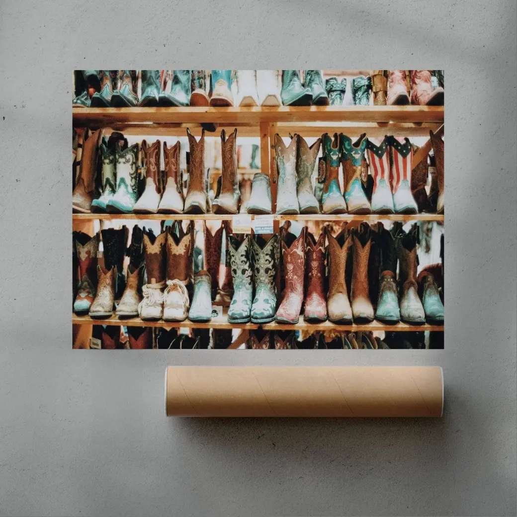 Wall Of Boots