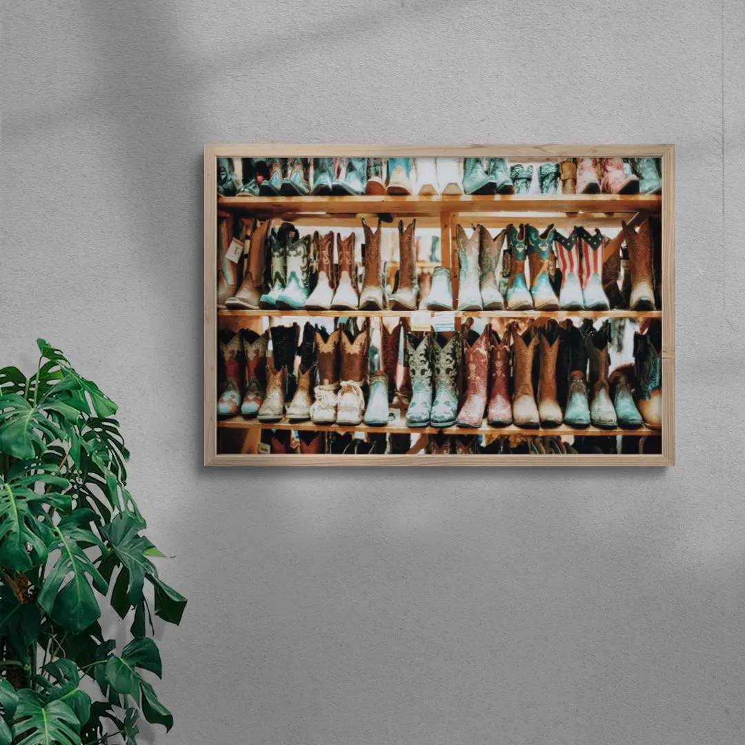 Wall Of Boots