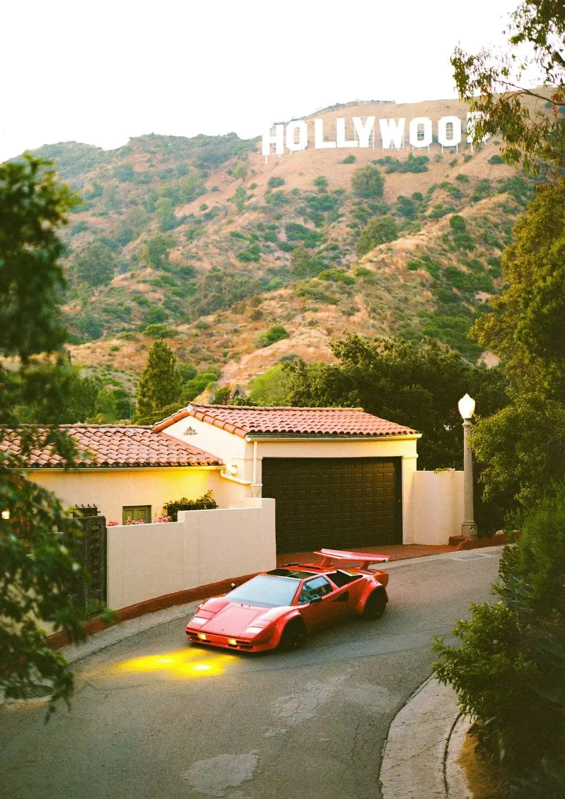 Countach in Hollywood