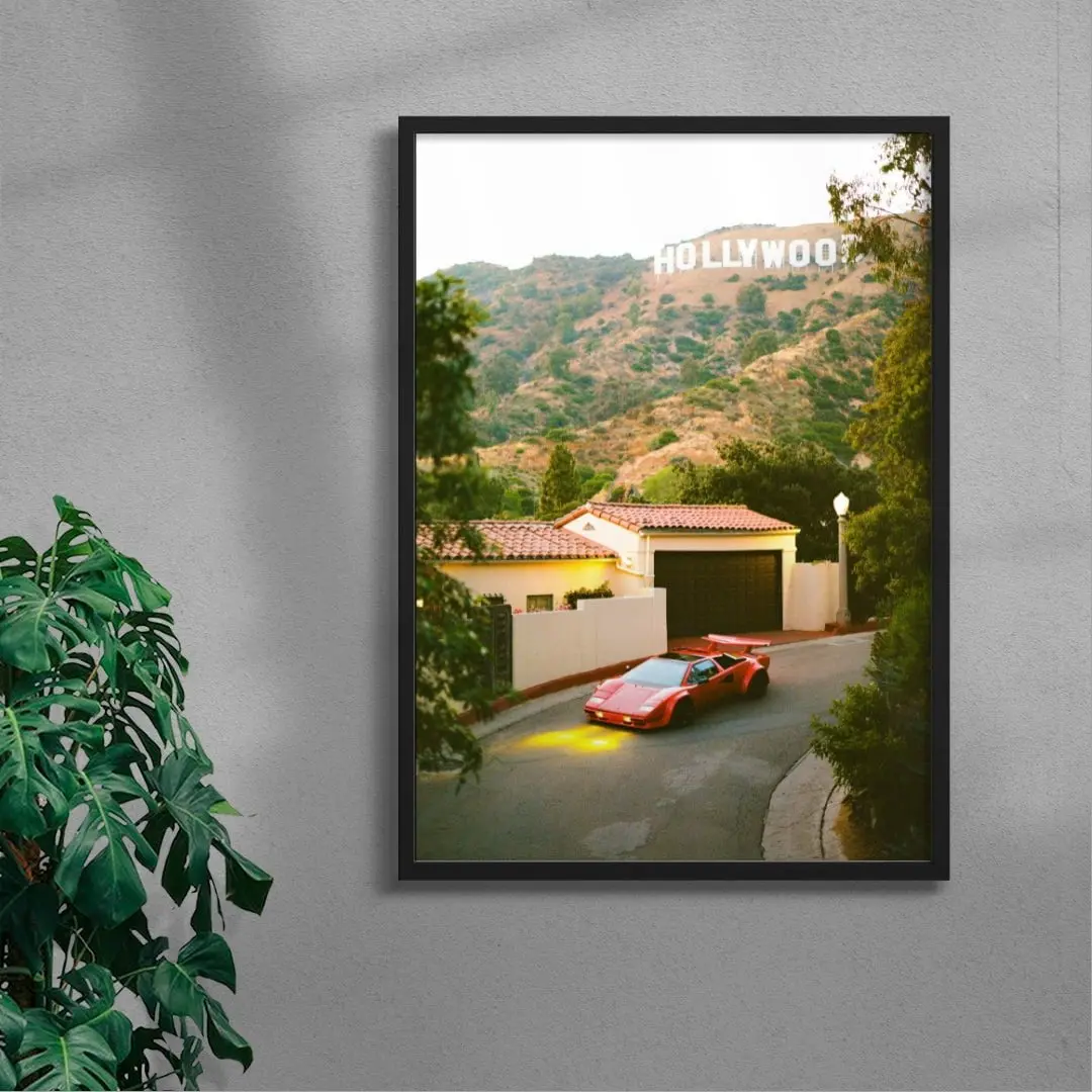 Countach in Hollywood
