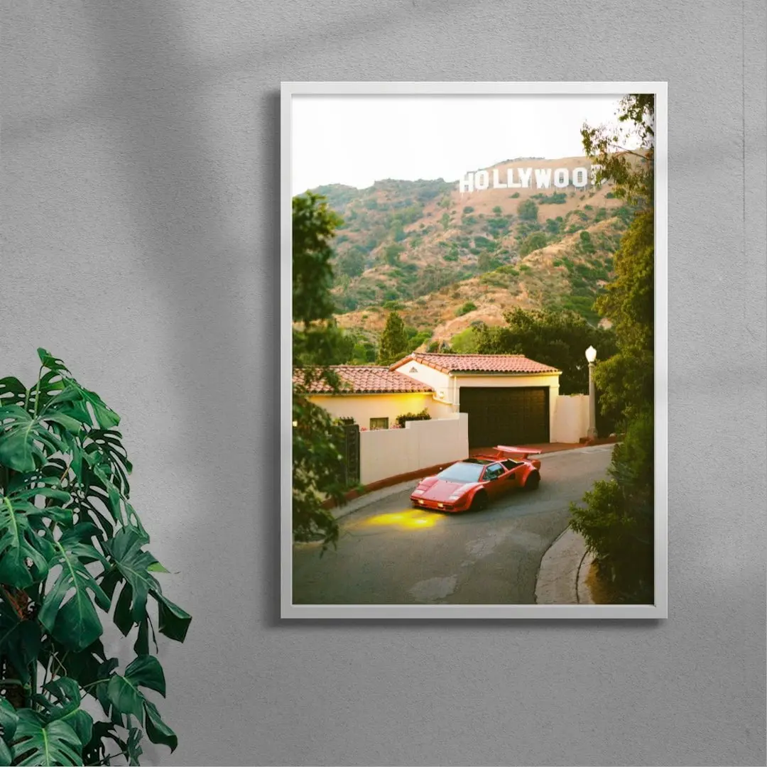 Countach in Hollywood
