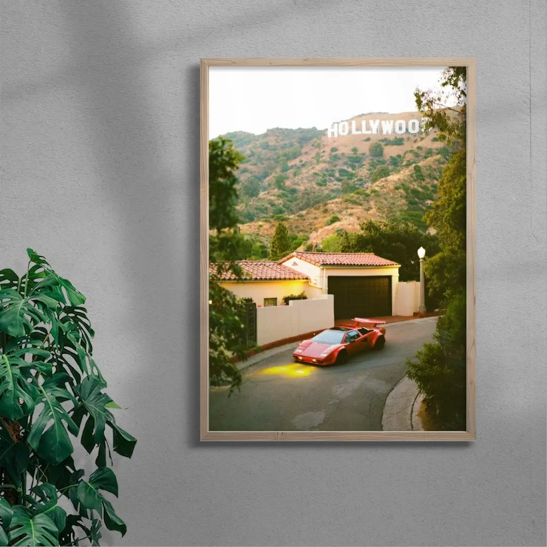 Countach in Hollywood