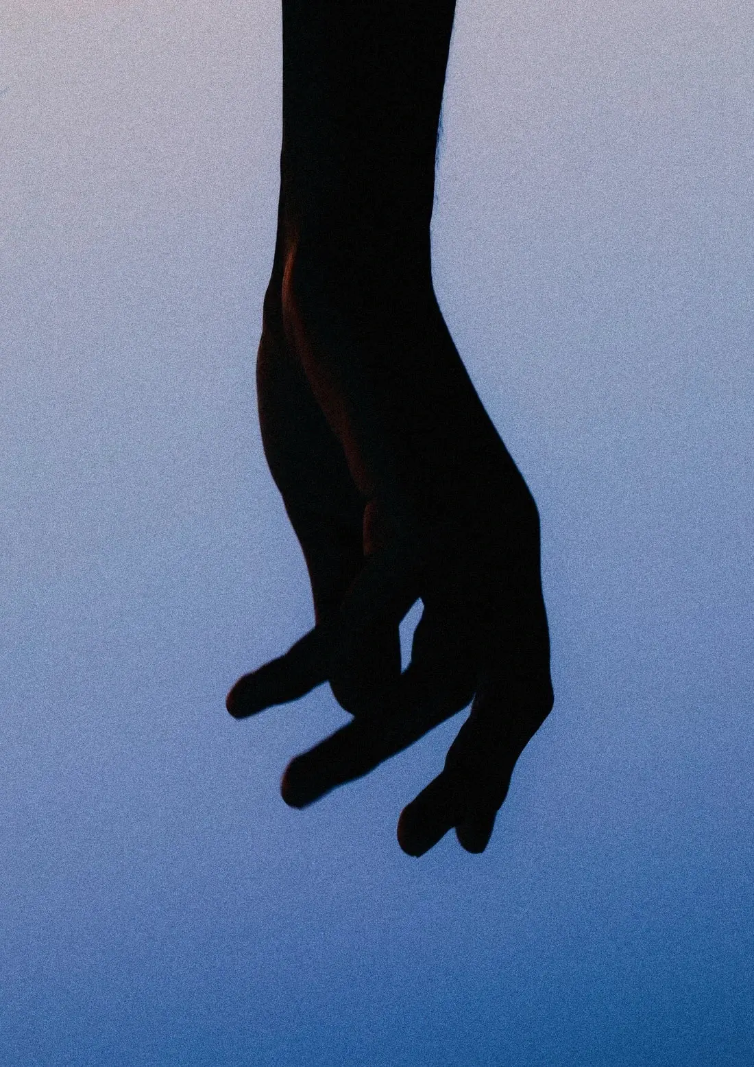 Reaching.