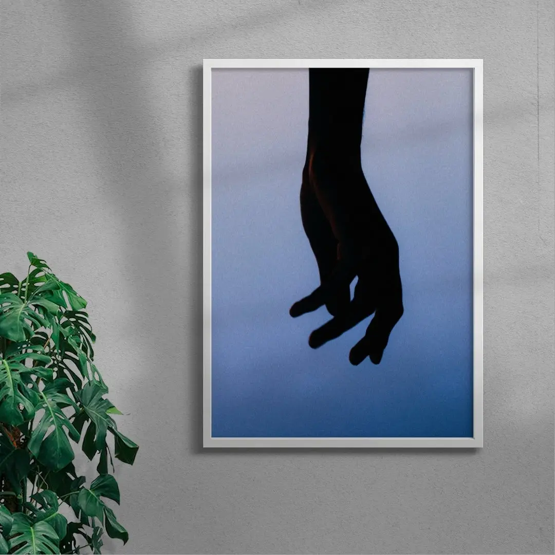 Reaching.