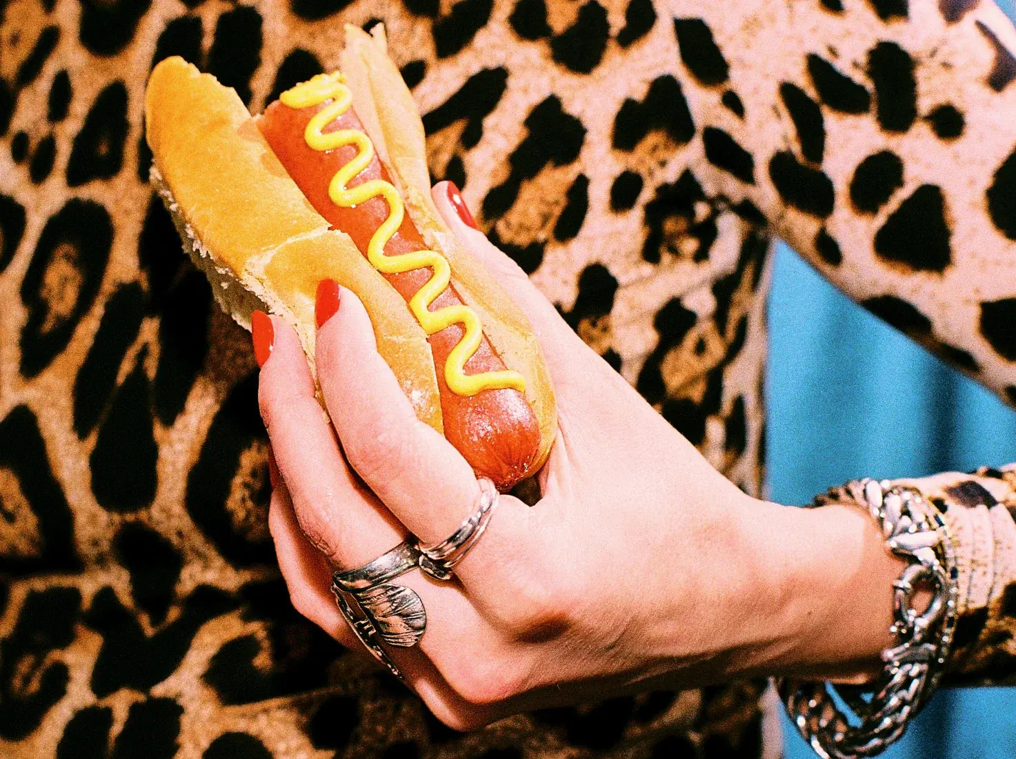 Bitten Hot Dog