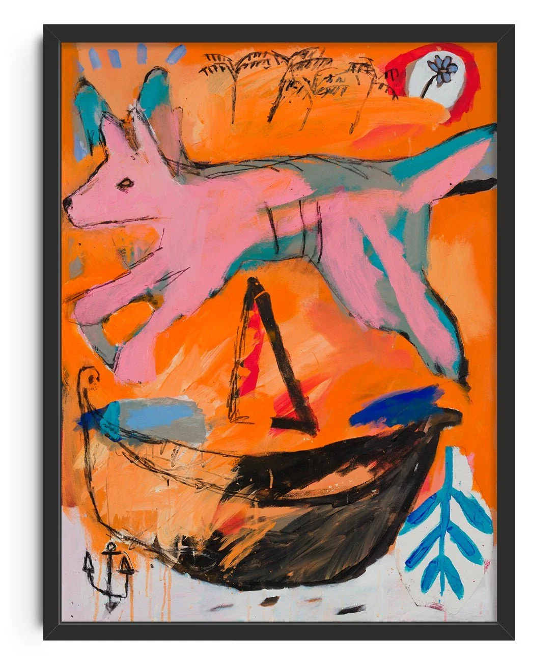 The leaping fox