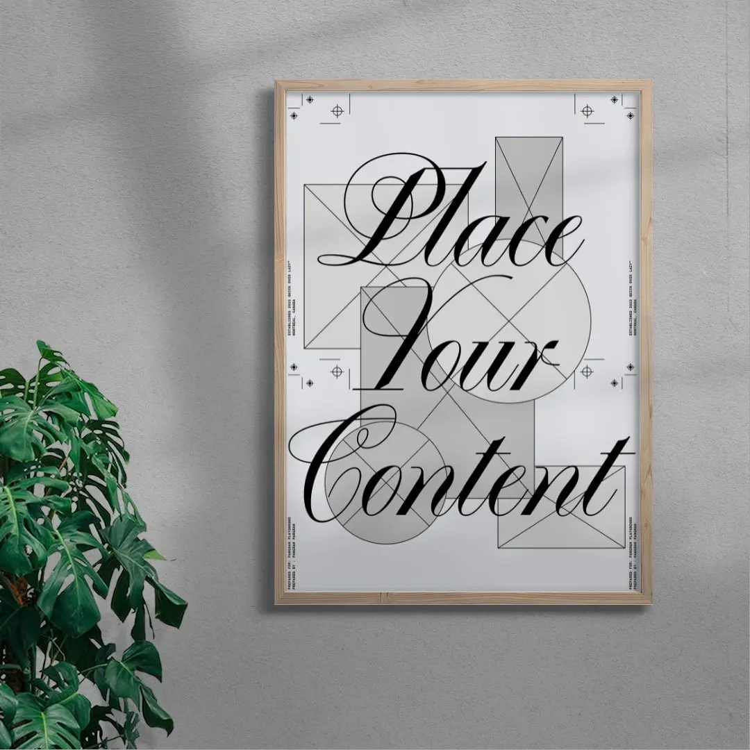 Place your content