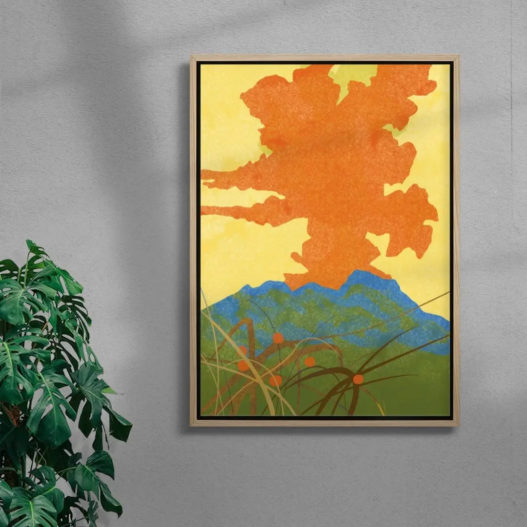 Orange Volcano