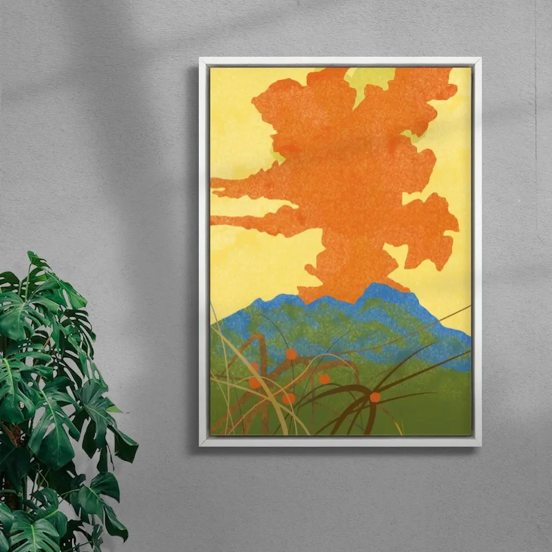 Orange Volcano