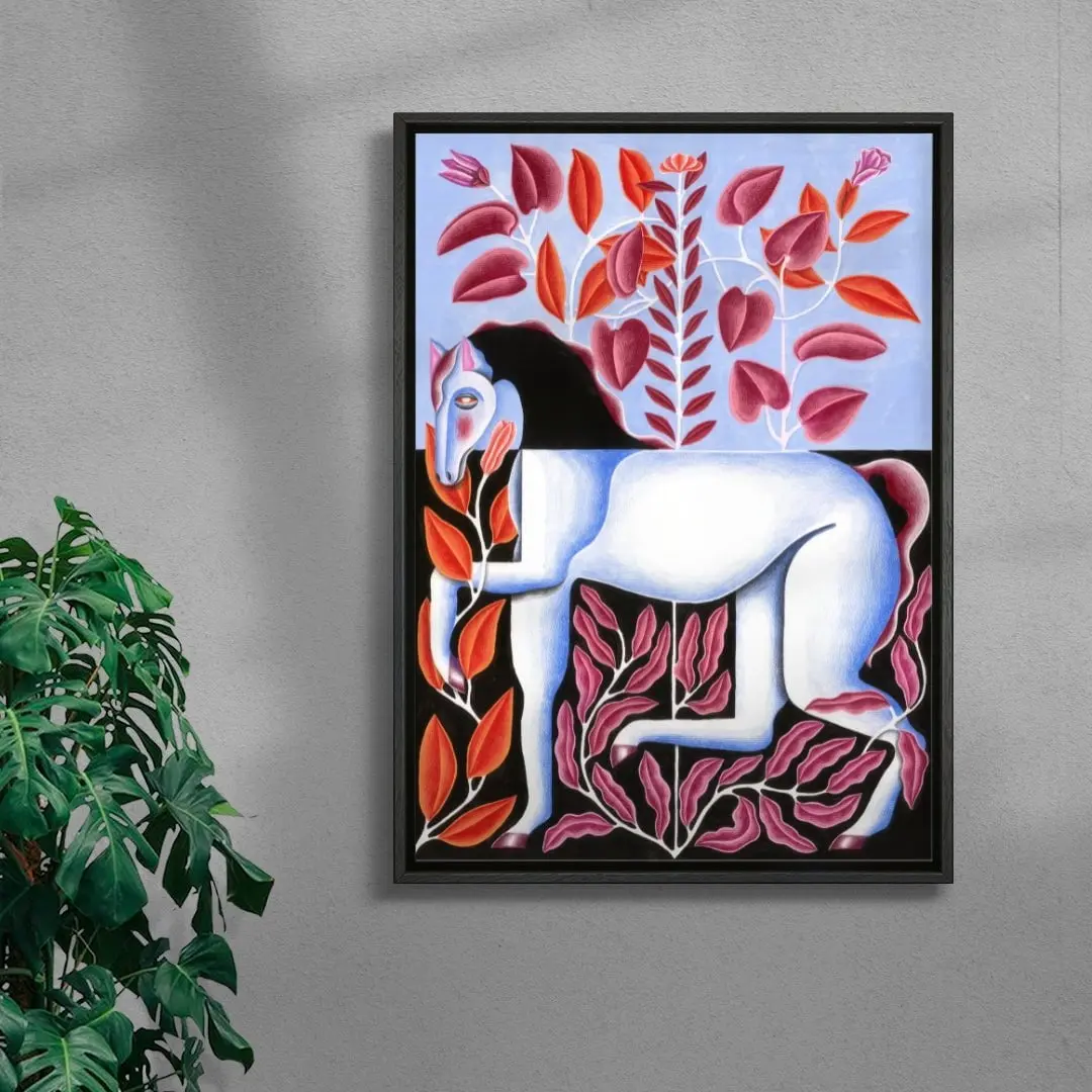 Baby Blue Horse