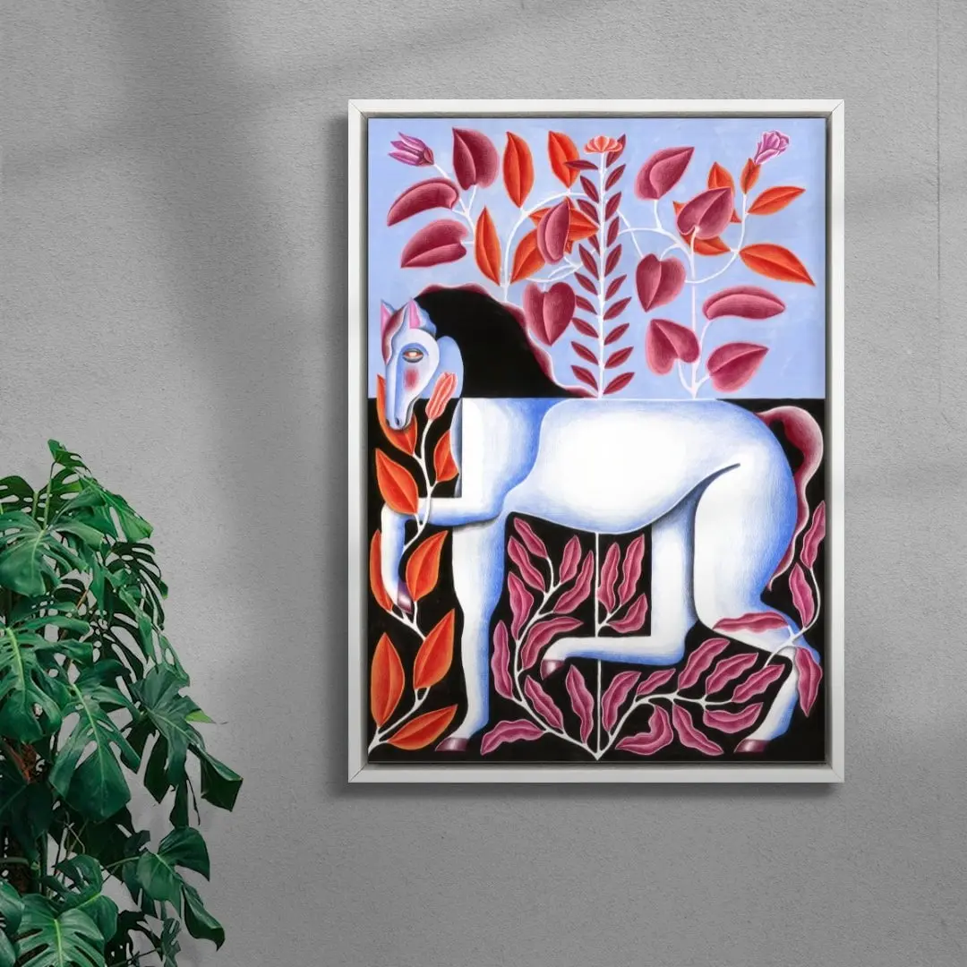 Baby Blue Horse