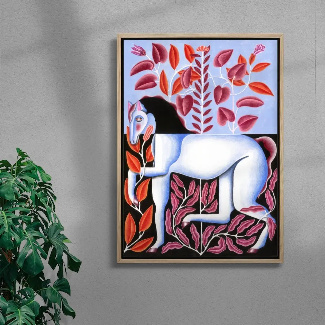 Baby Blue Horse
