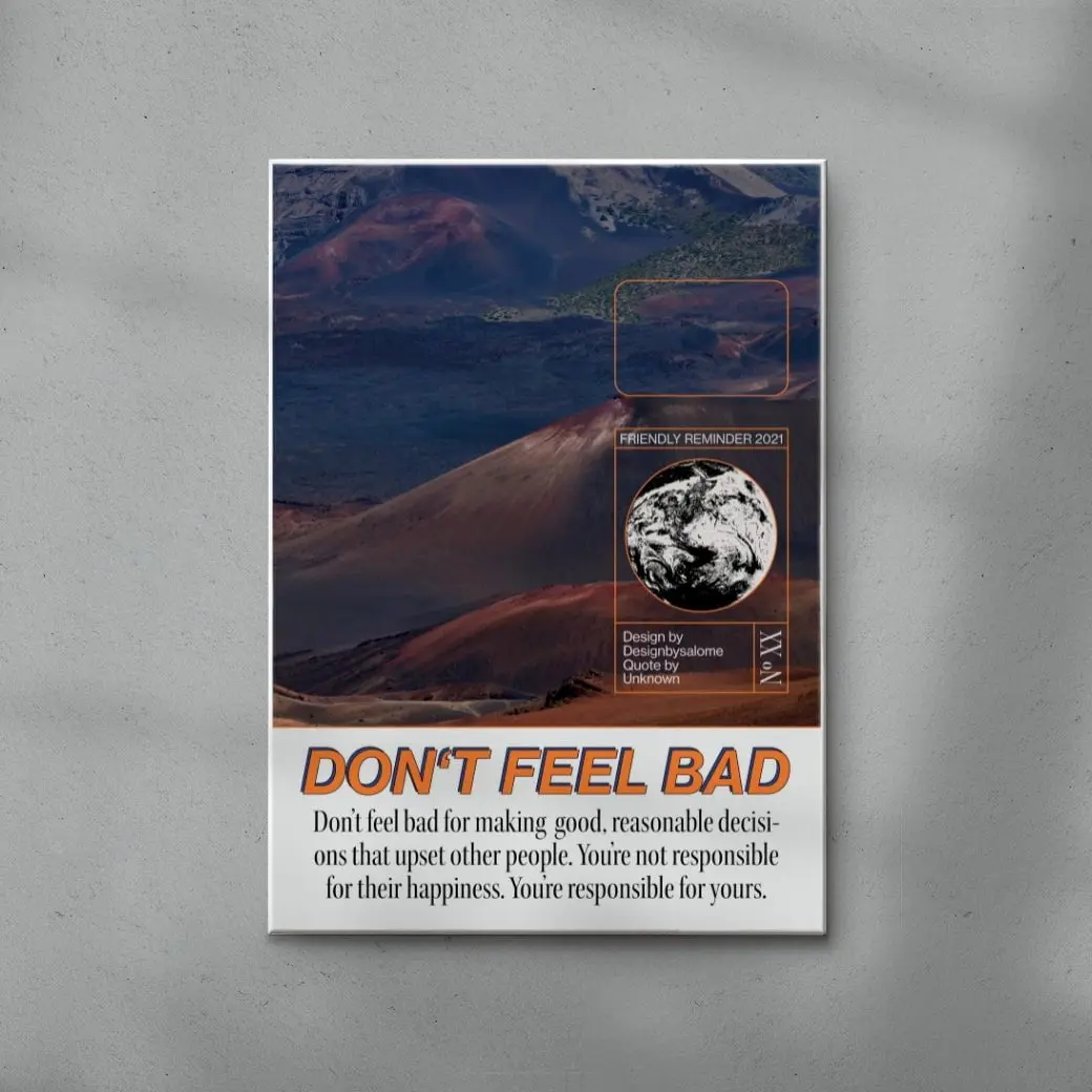 Don't feel bad