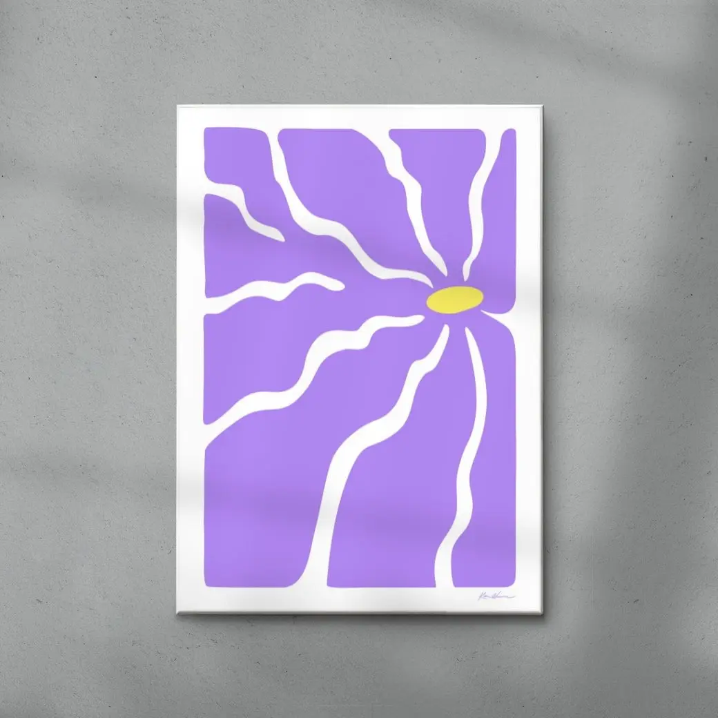 Violet Thirst - UNFRAMED