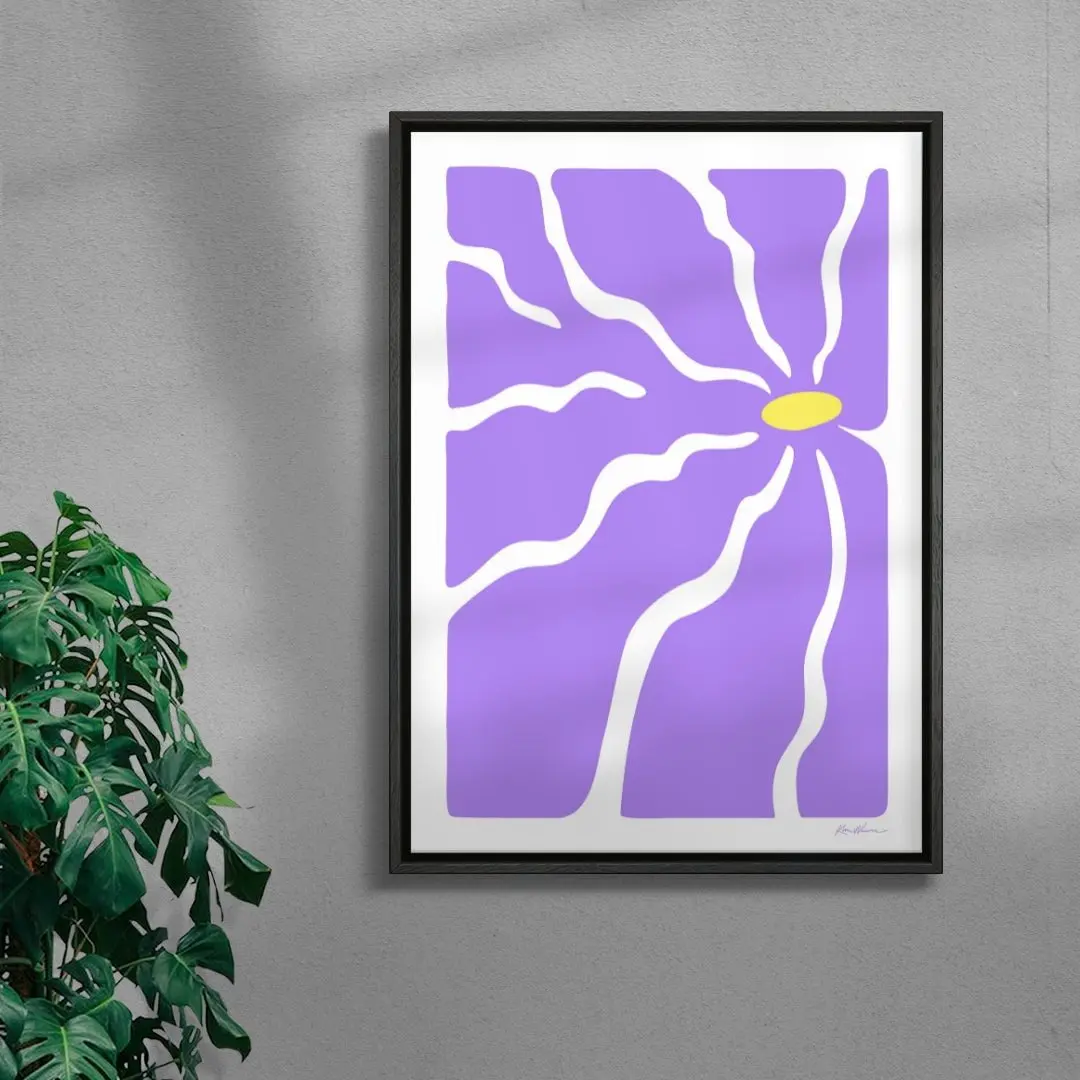 Violet Thirst - UNFRAMED