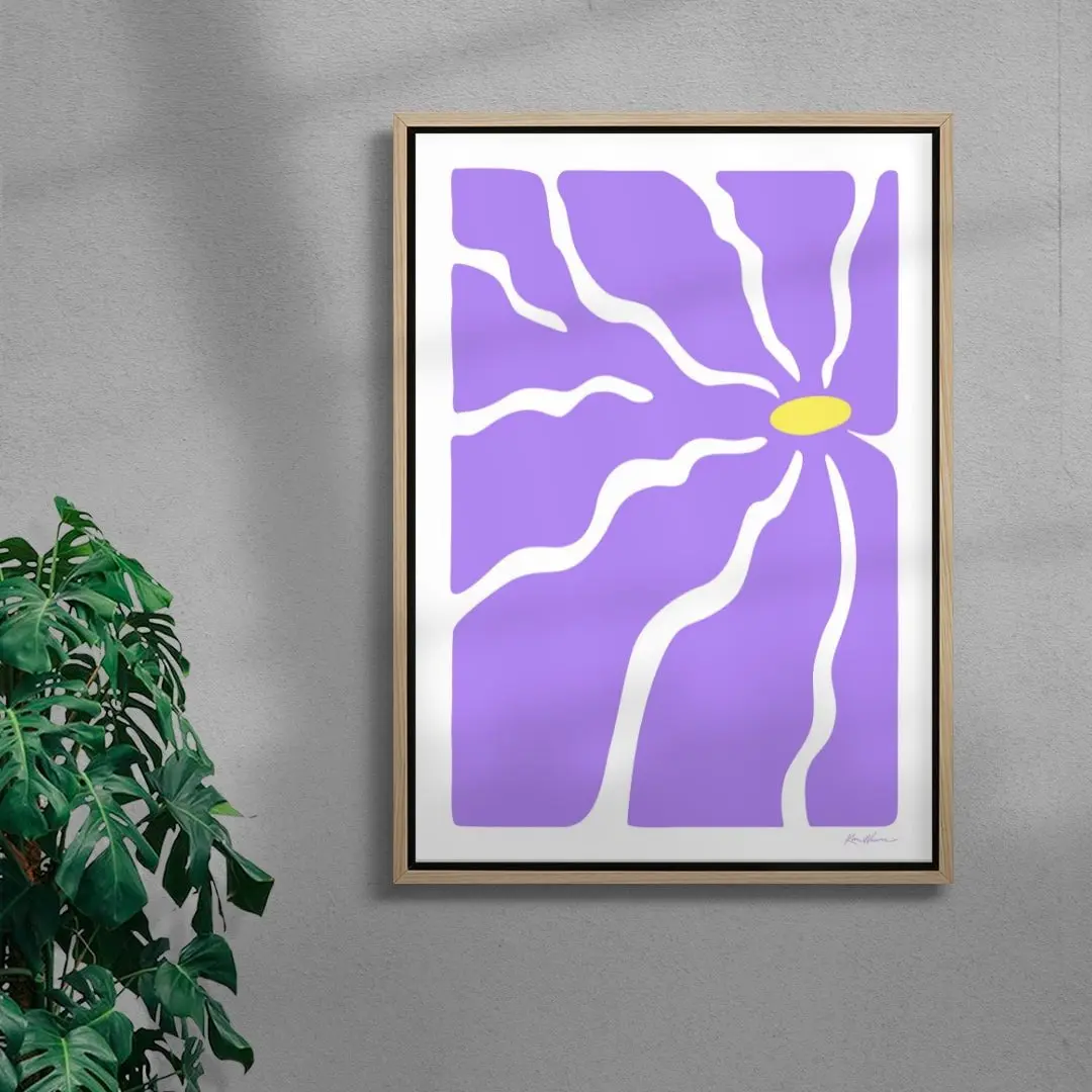 Violet Thirst - UNFRAMED
