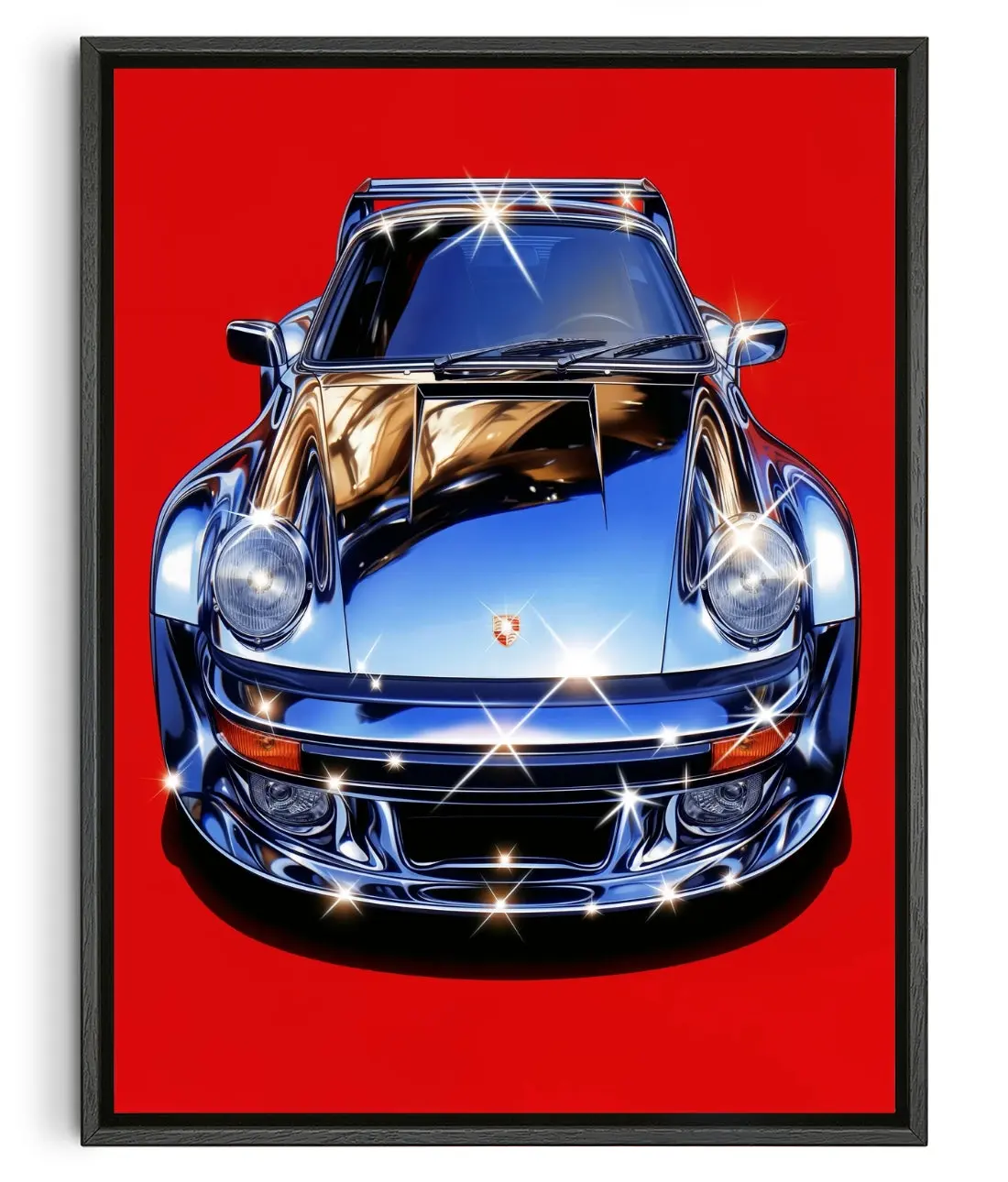 Chrome Porsche