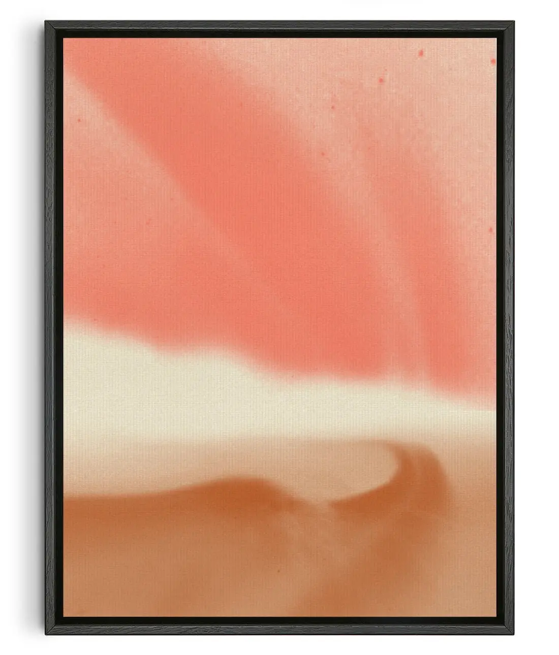 Abstract landscape in soft pastels