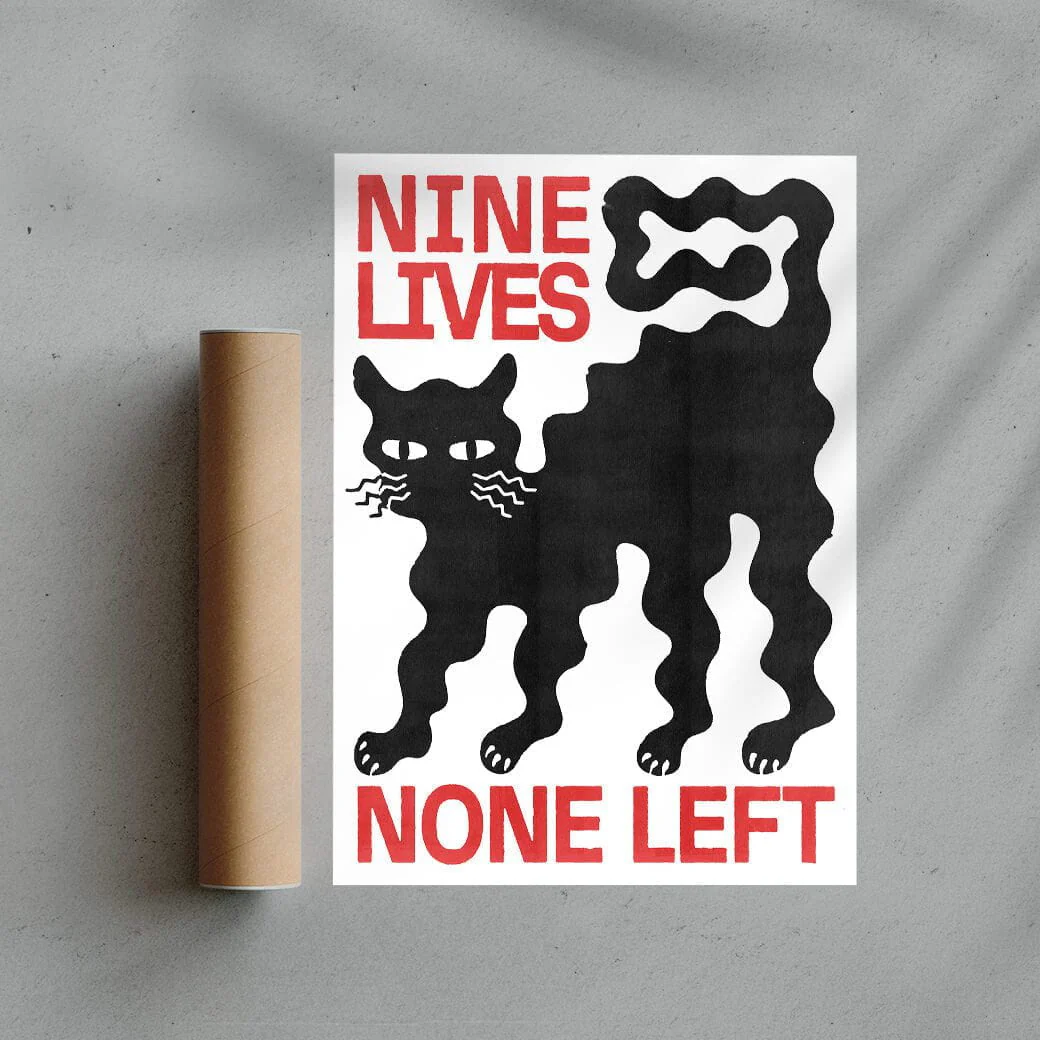 Nine Lives - UNFRAMED
