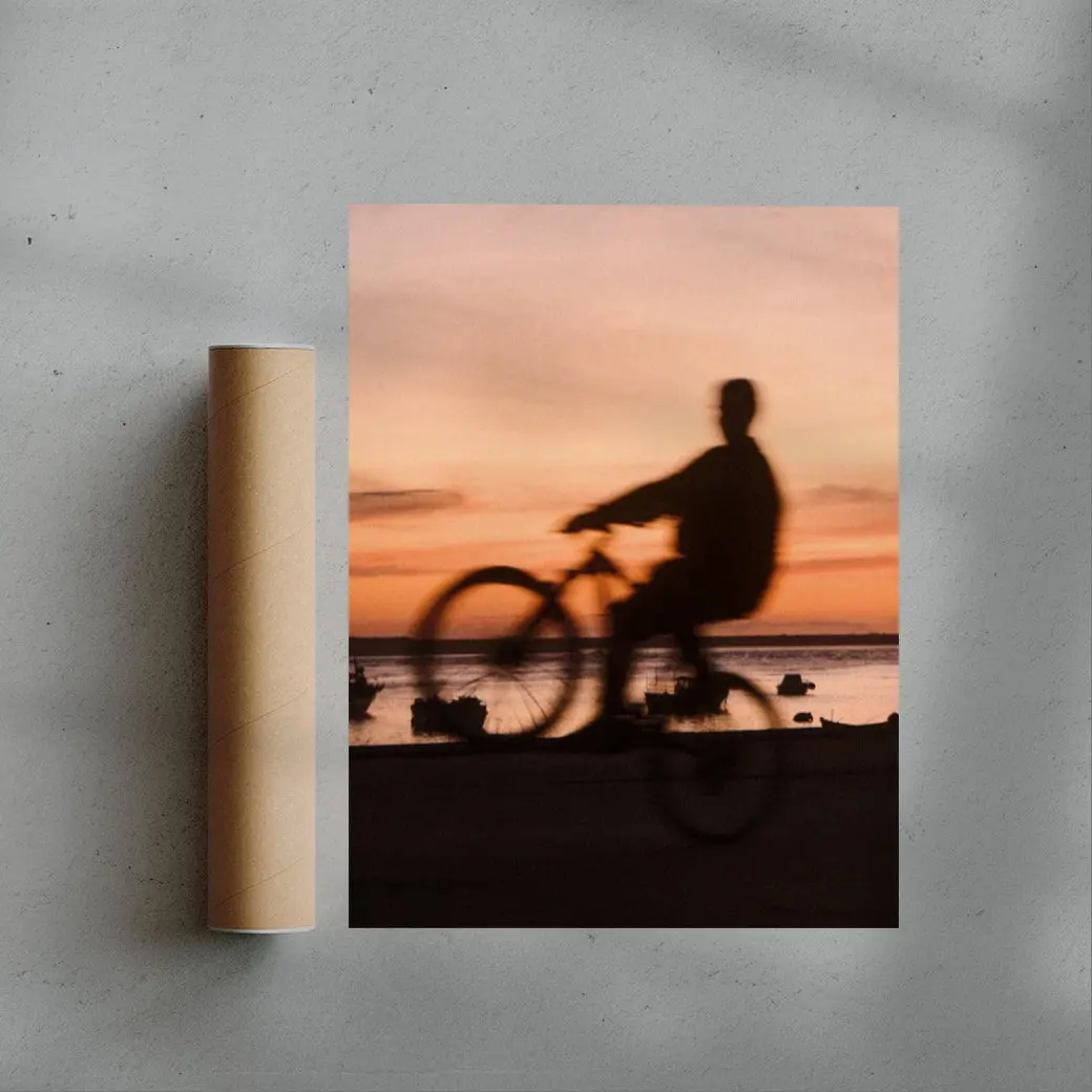 Sunset Cyclist