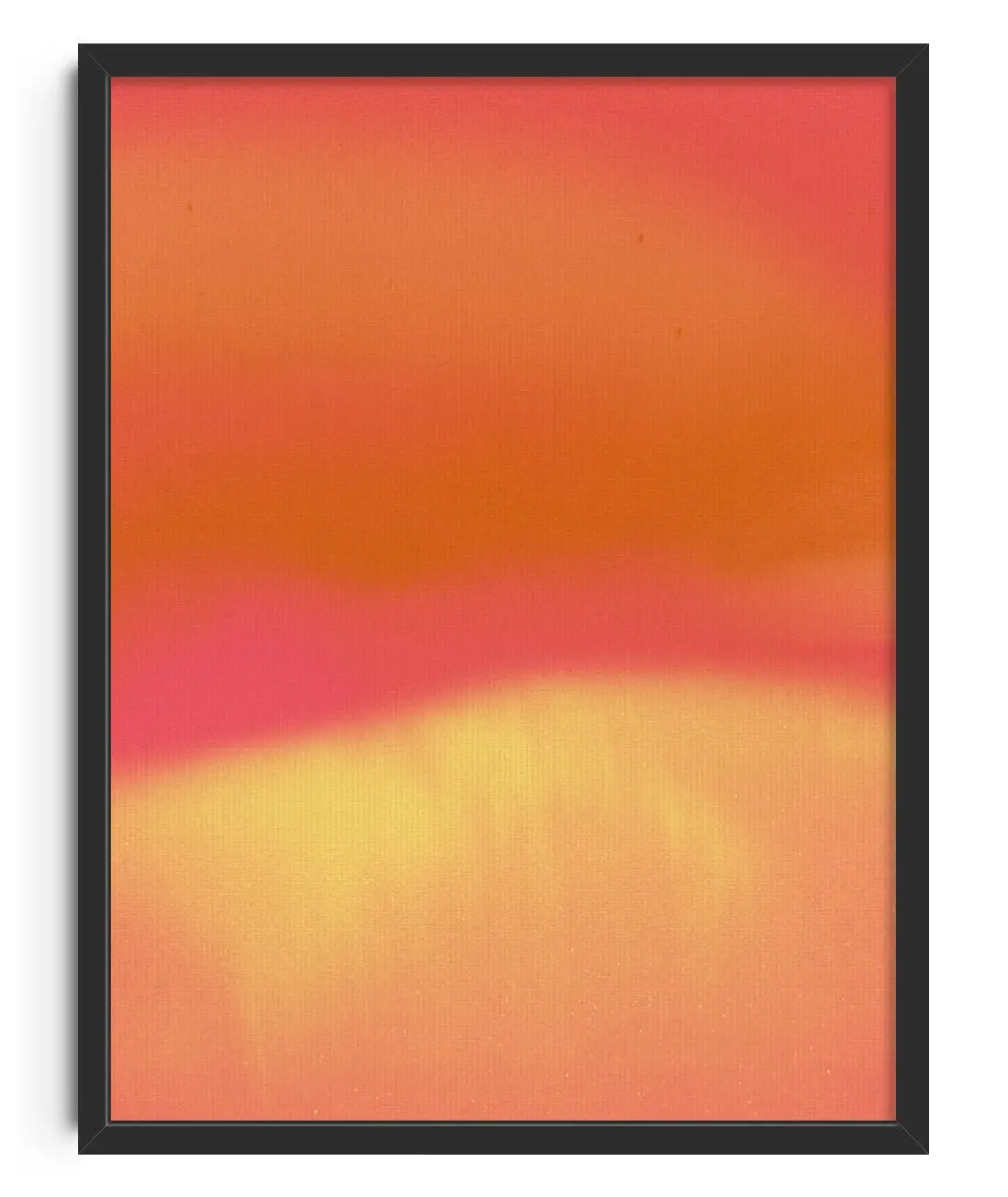 Abstract landscape in vivid colors