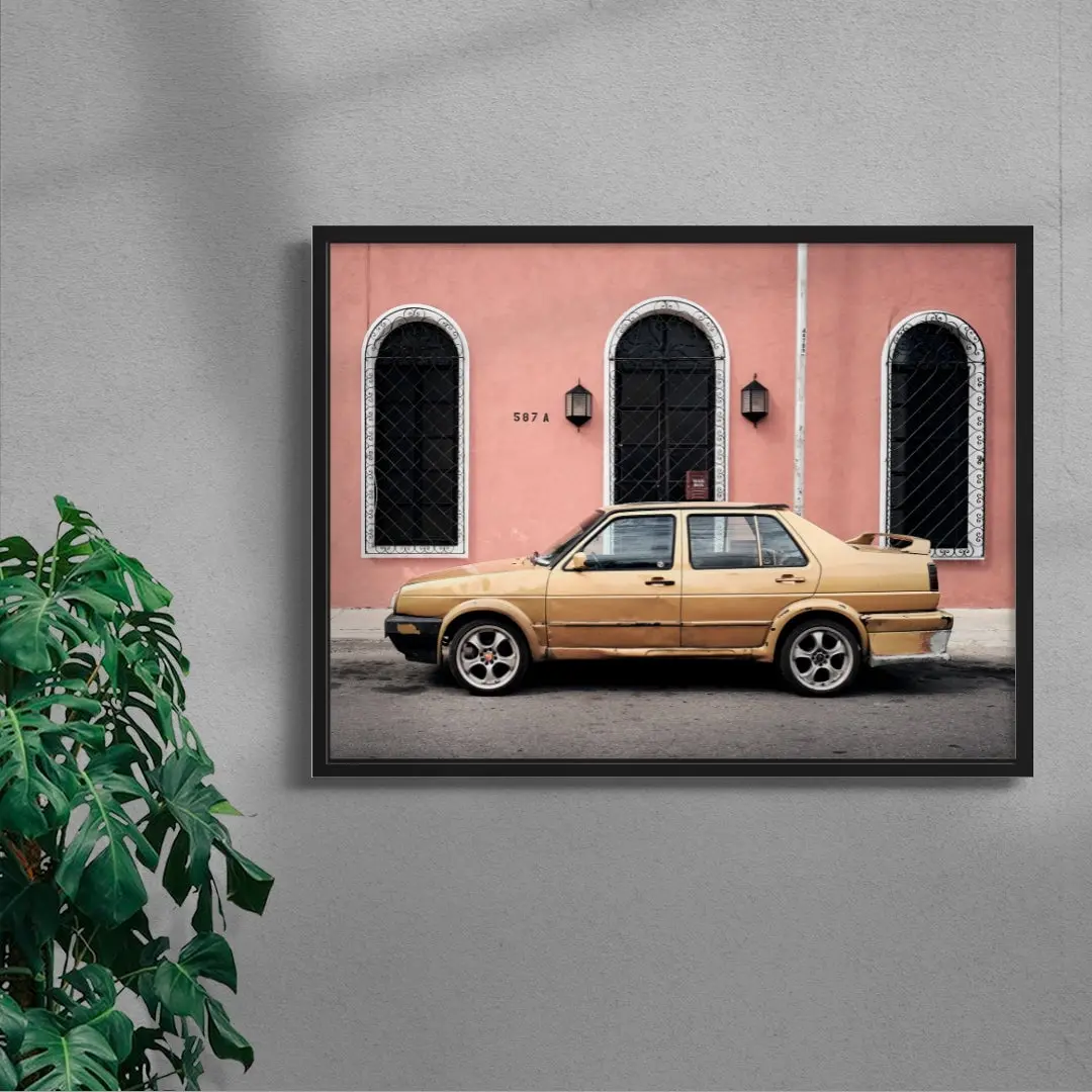 Gold Sedan