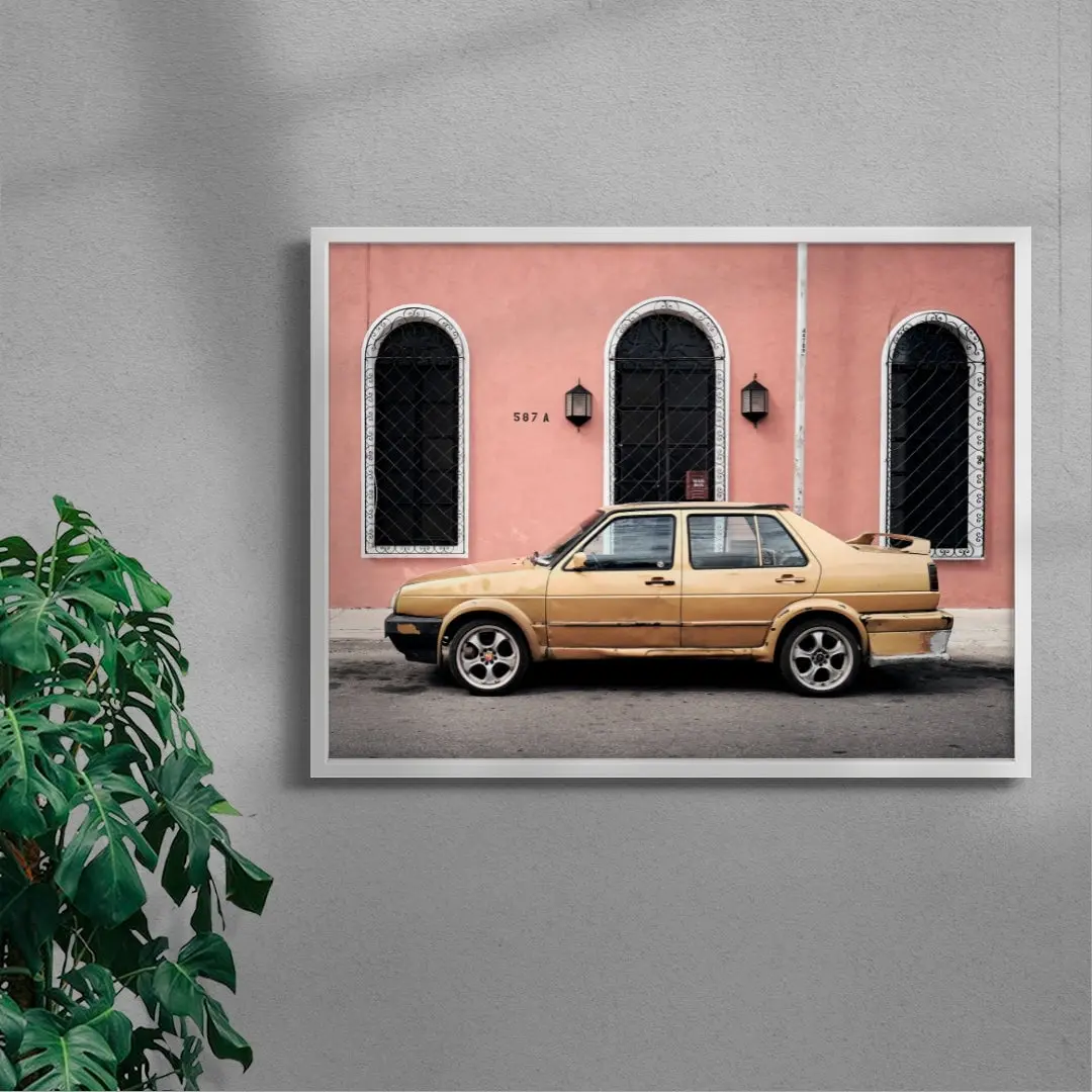 Gold Sedan