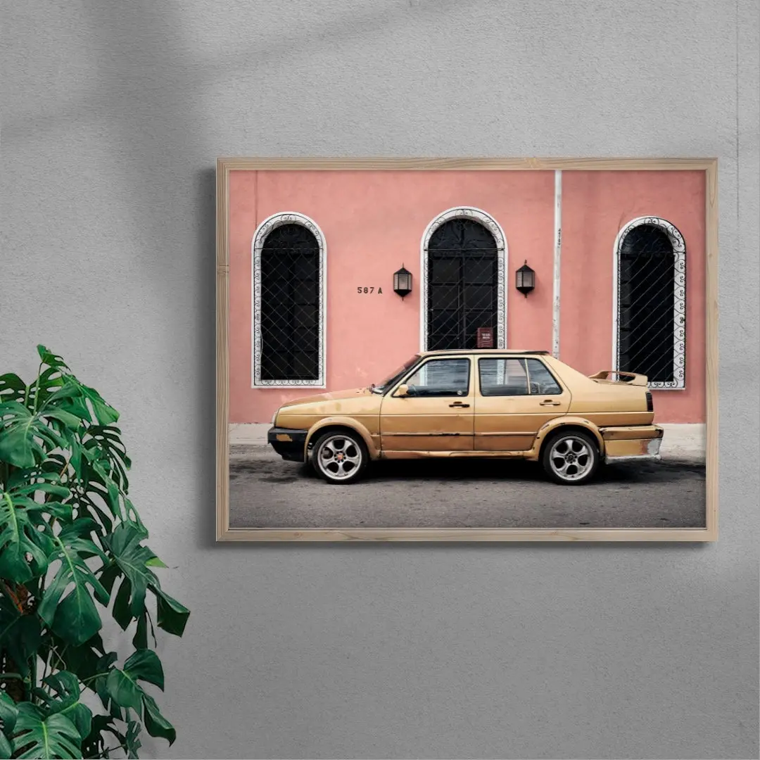 Gold Sedan