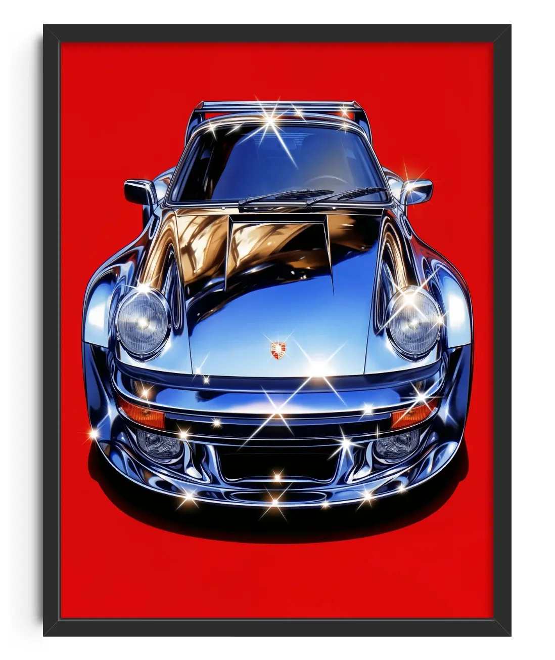 Chrome Porsche