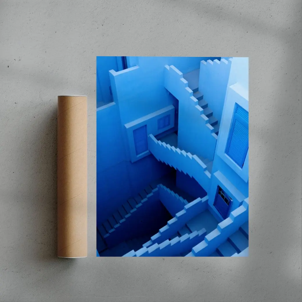 Blue Staircases