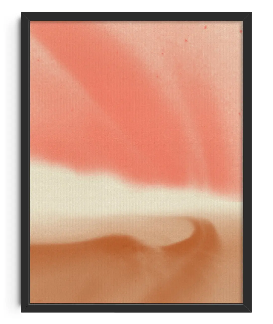 Abstract landscape in soft pastels